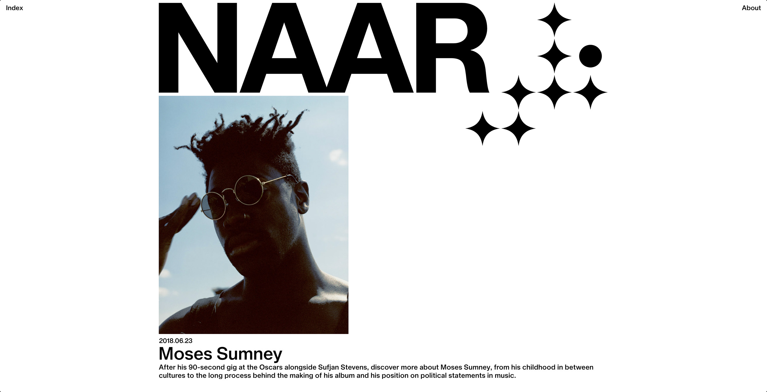 Montasser Drissi, NAAR Website, 2018